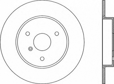 OPEN PARTS bdr186410 -  Тормозной диск